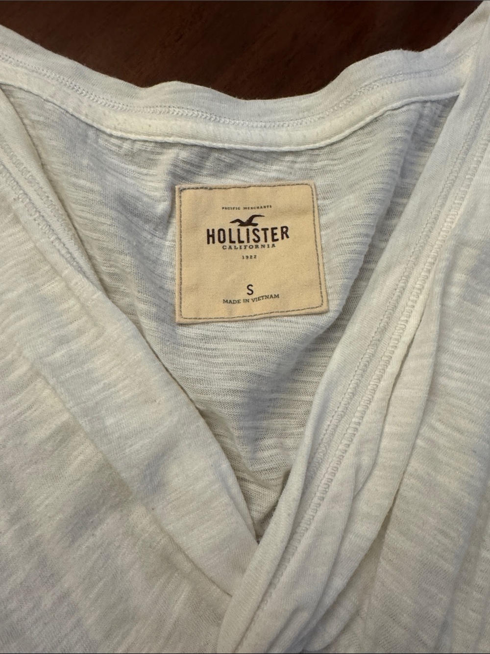 Hollister Girls White V-Neck Empire Waist Casual Dress - Picture 2 of 7